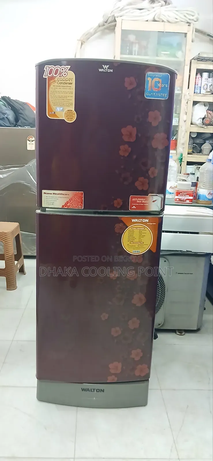 ওয়ালটন ১৫৭ লিটার রেফ্রিজারেটর ফ্রিজ বিক্রয়ের জন্য