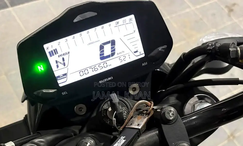 Suzuki Gixxer 2024 Black