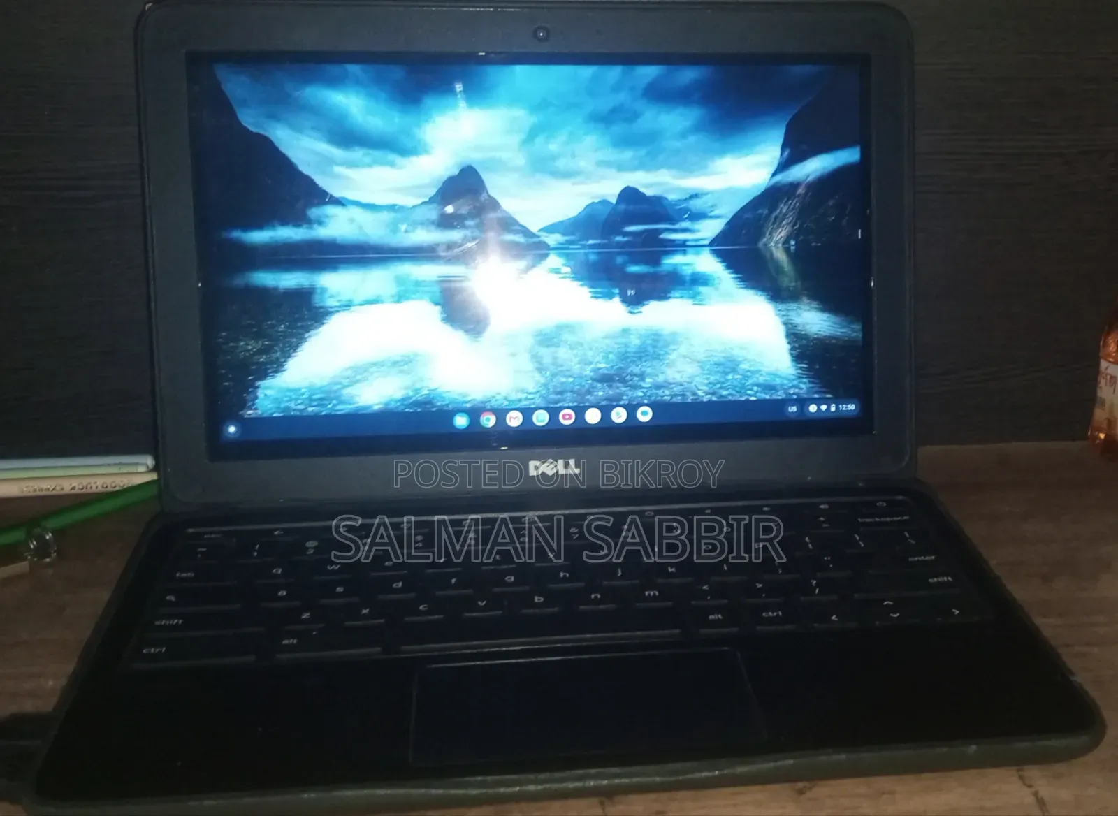 Laptop Dell Chromebook 11 4GB Intel Pentium Hard Disk Drive 16 GB