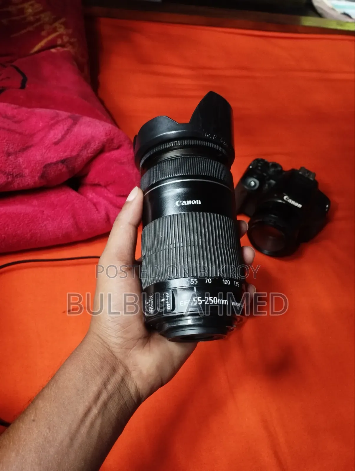 Canon 700D + 55-250mm STM Lens + 50mm Prime Lens