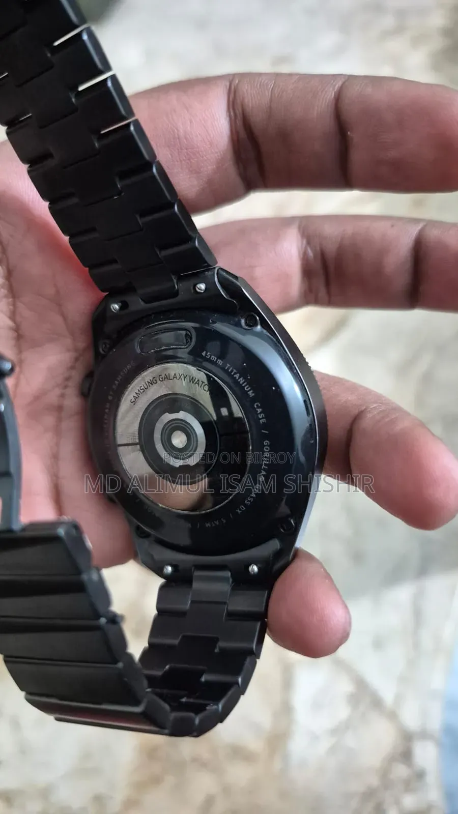 স্যামসাং গ্যালাক্সি স্মার্ট ওয়াচ ৩ টাইটানিয়াম
