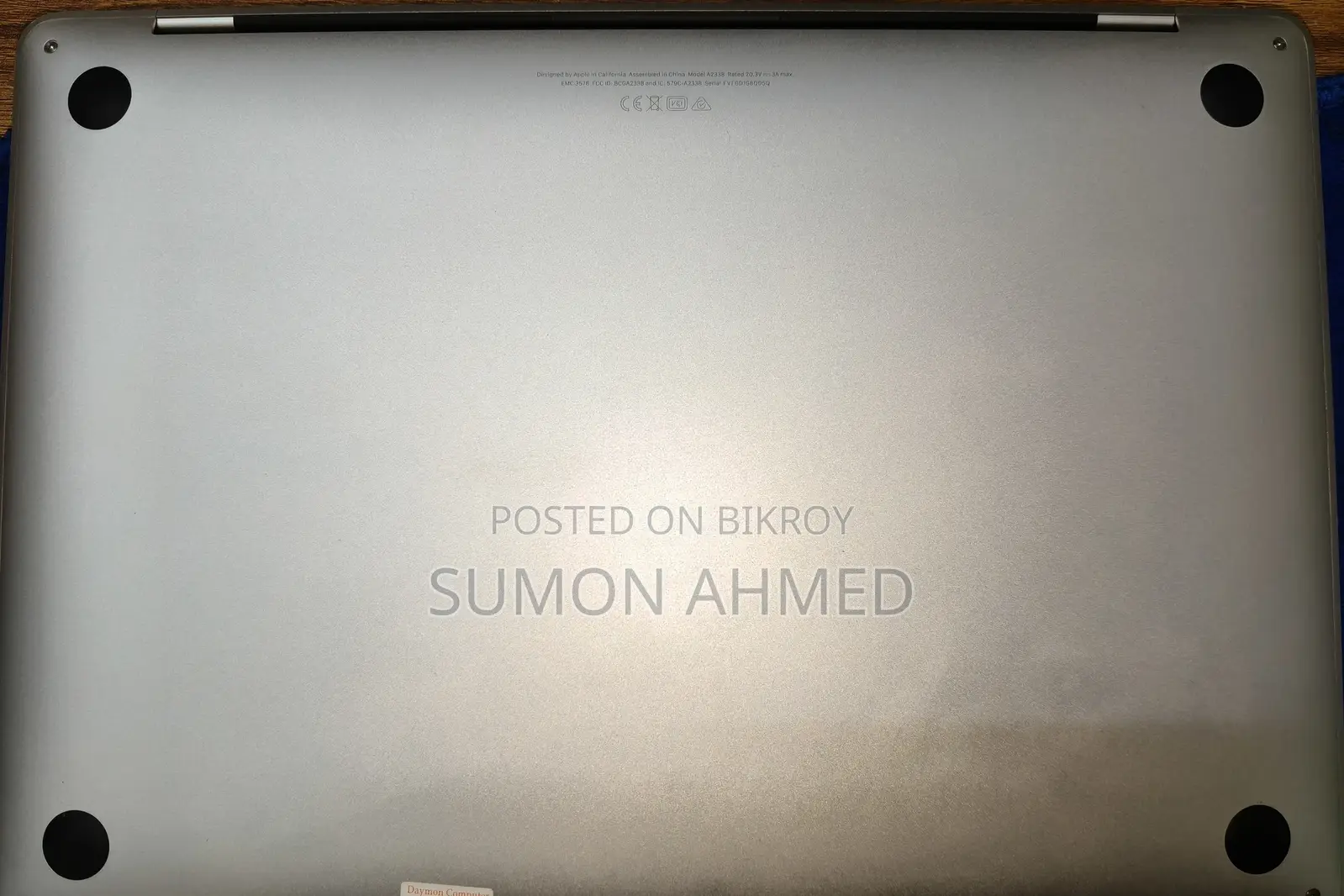 Laptop Apple MacBook Pro 2020 M1 16GB Apple M1 SSD 256GB