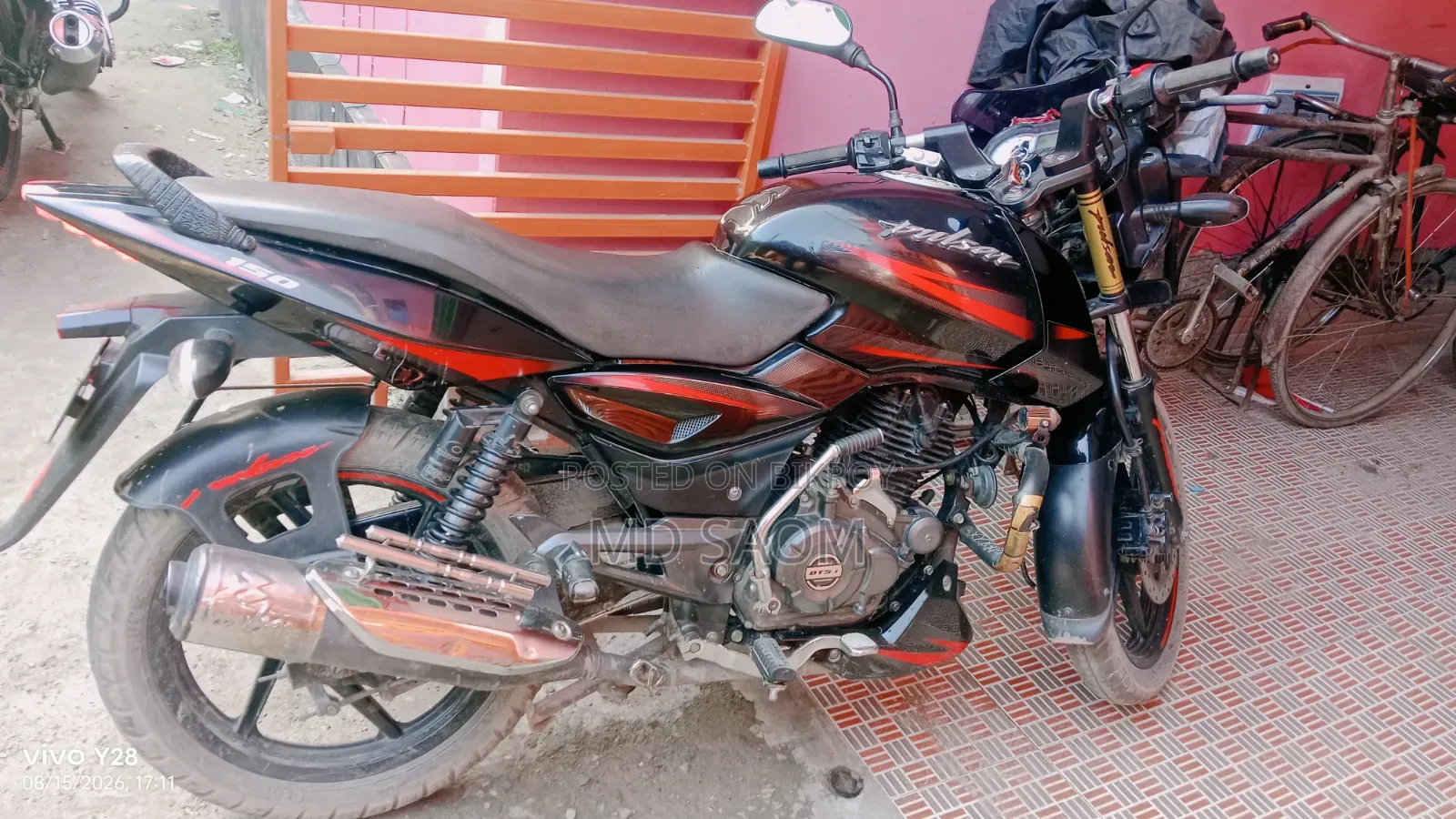 বাজাজ পালসার ১৫০ ২০২১ কালো