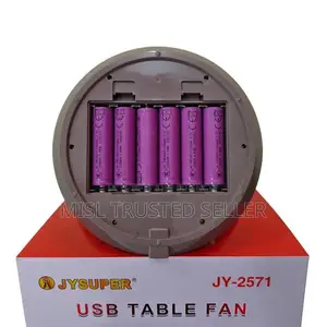 **JYSUPER JY-2571 পোর্টেবল ইউএসবি ফ্যান | ৮০০০ এমএএইচ ব্যাটারি