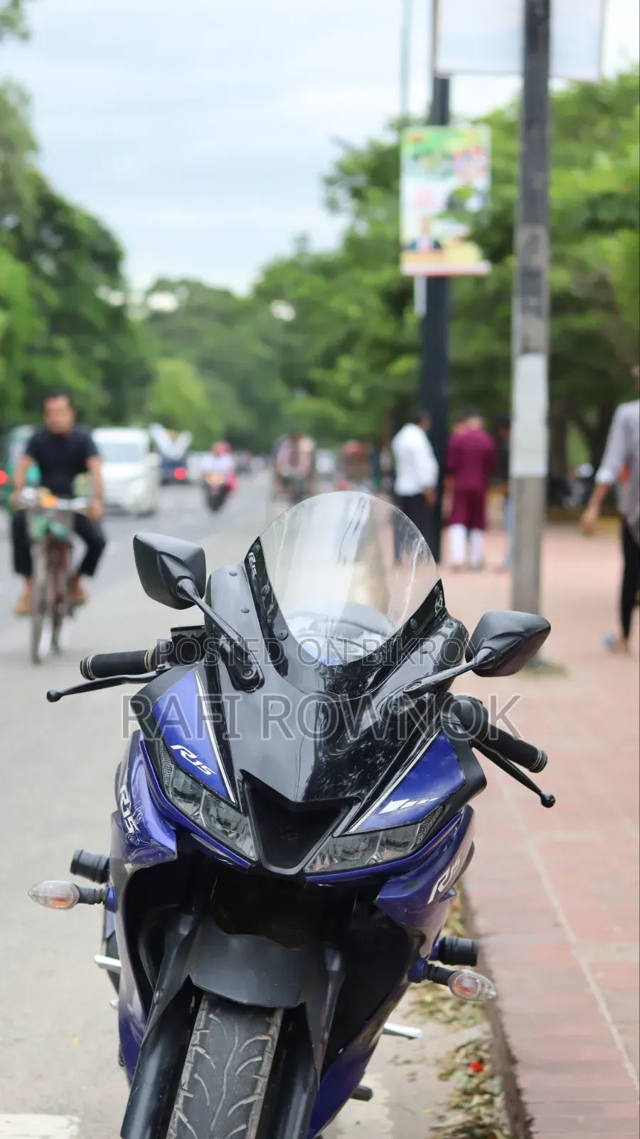 ইয়ামাহা আর১৫ ভি৩ ২০১৯ নীল