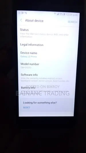 Samsung Galaxy J2 Prime 8 GB Black