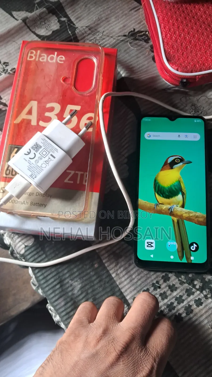 জেটিই এ৩৫ ১২ জিবি সিলভার