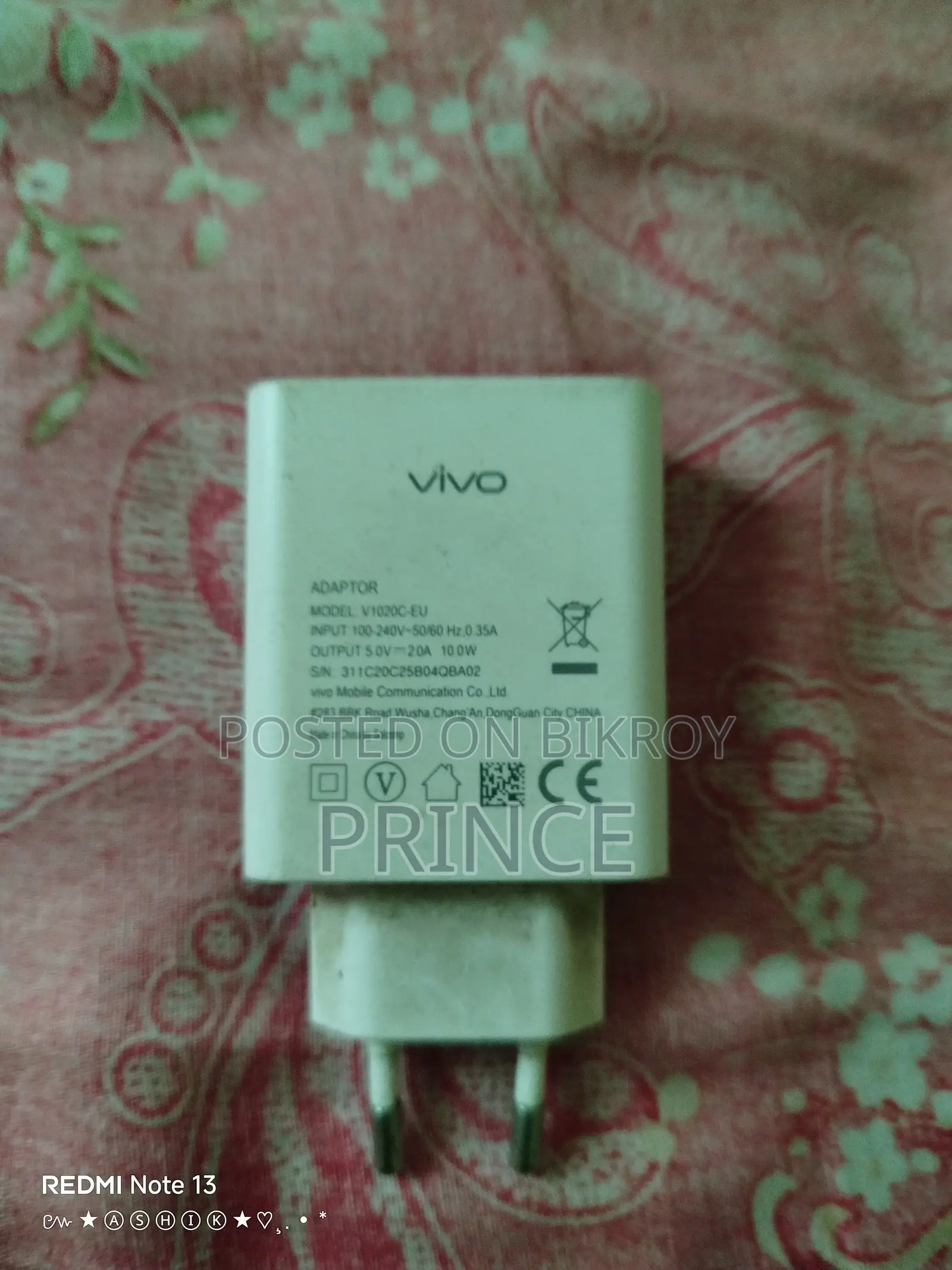 Vivo Original Charger