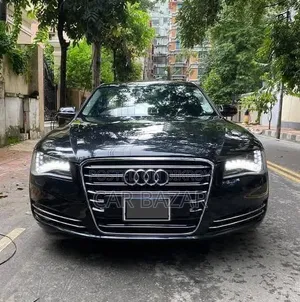 Audi A8 L W12 2013 Black