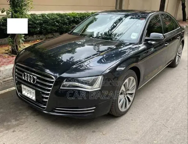 Audi A8 L W12 2013 Black