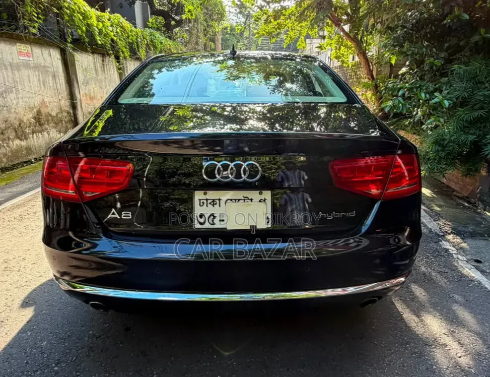Audi A8 L W12 2013 Black