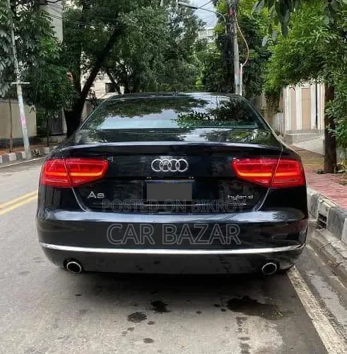 Audi A8 L W12 2013 Black