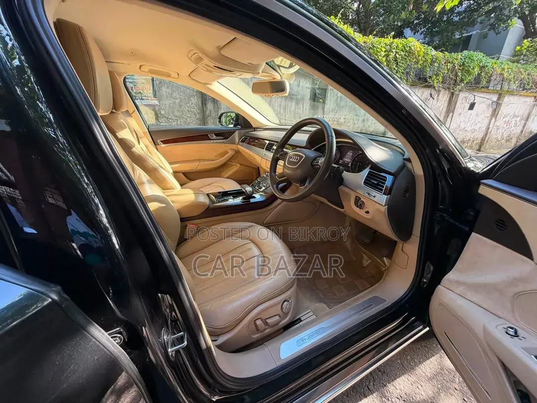 Audi A8 L W12 2013 Black