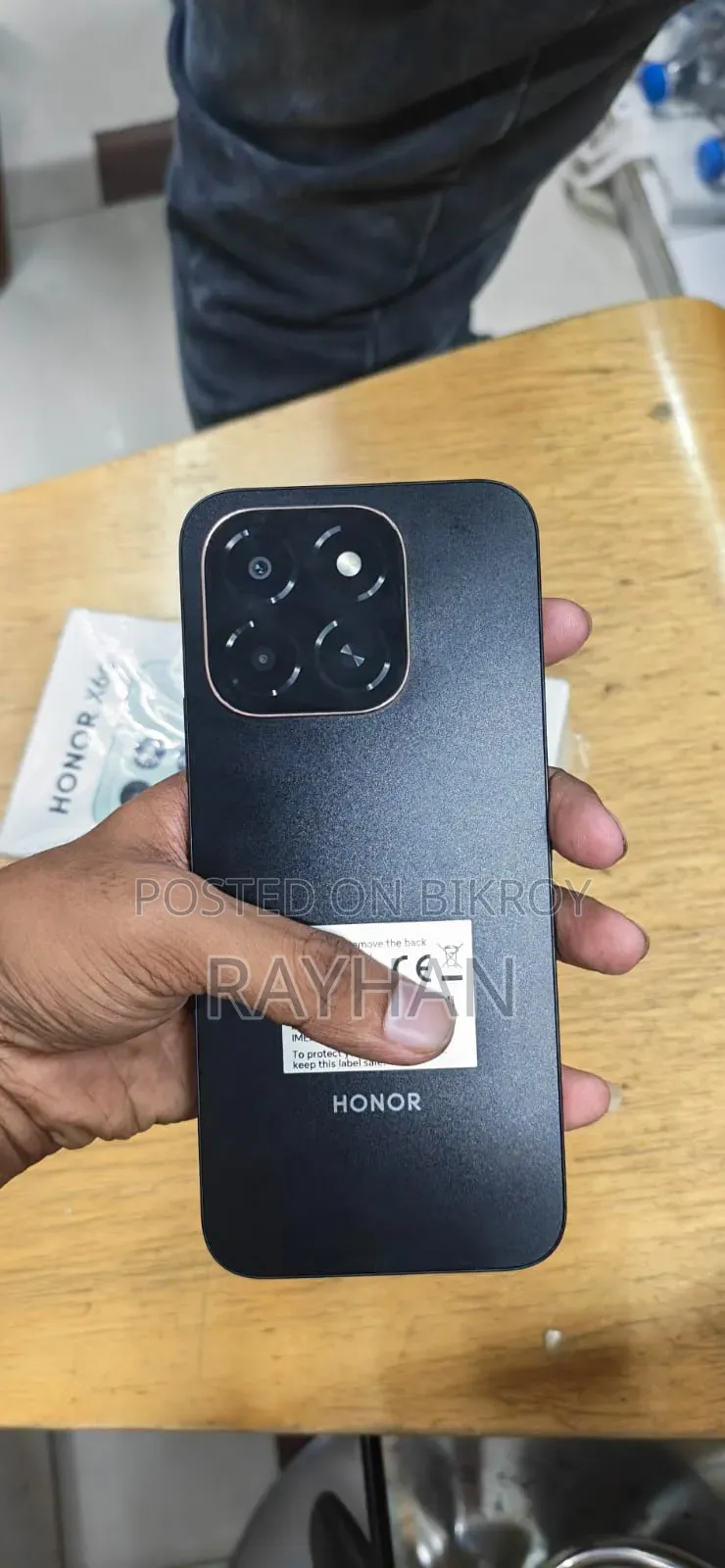 অনার এক্স৬সি ১২৮ জিবি ব্ল্যাক