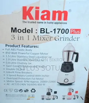3 in 1 Mixer Grinder