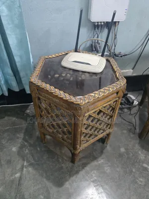 5 Seater Rattan Sofa With Center Table and Side Table