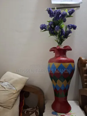 কাগজের বানানো ফুলের টব Flowerpot
