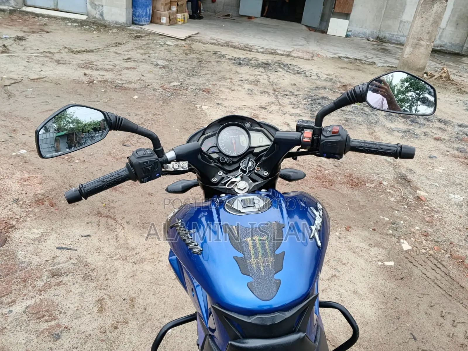 বাজাজ পালসার এনএস ১৬০ ২০১৮ ব্লু
