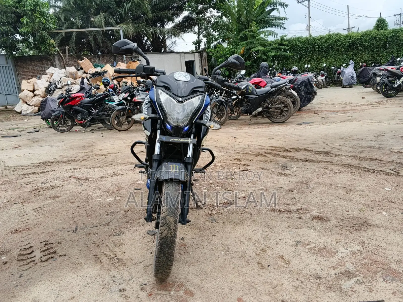 বাজাজ পালসার এনএস ১৬০ ২০১৮ ব্লু