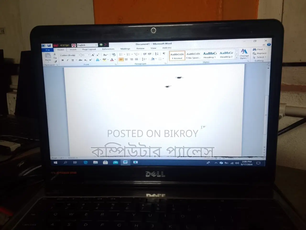 Laptop Dell 2GB Intel Core I5 HDD 128GB