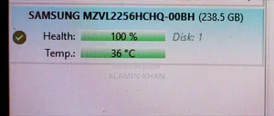 SamSunG Gen×4 256GB NVME