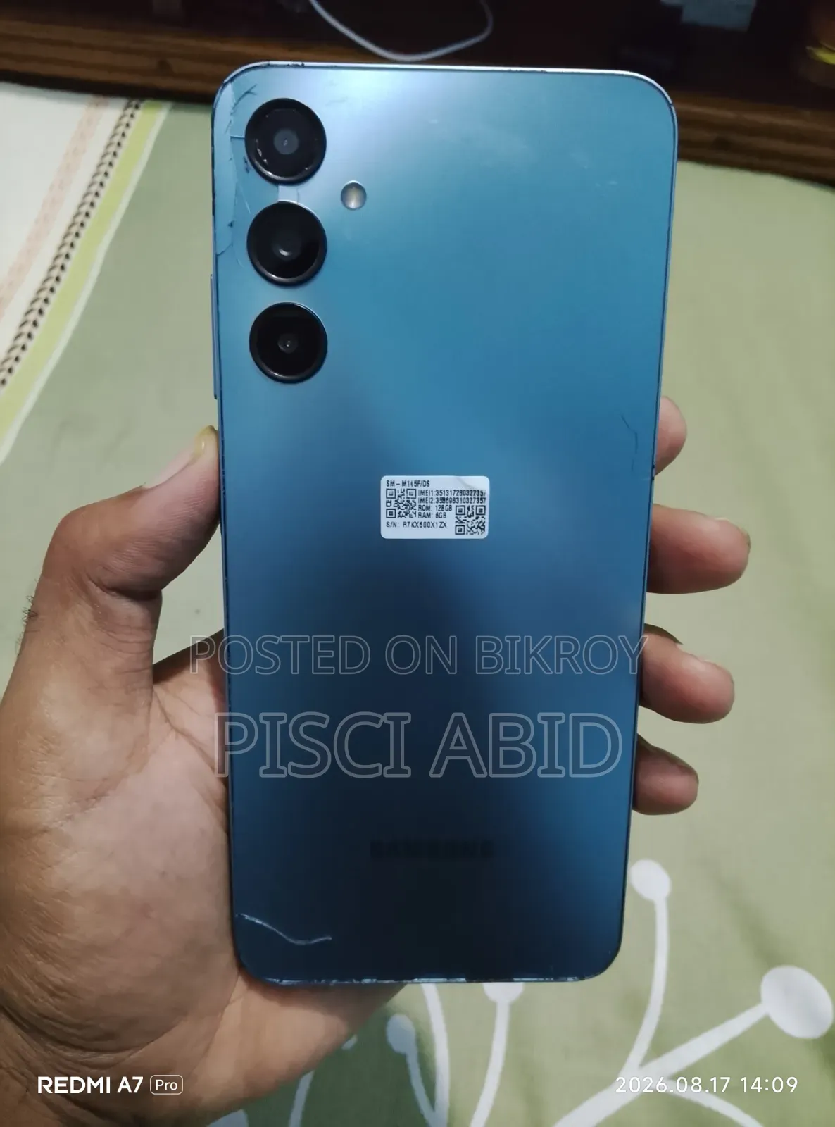 Samsung Galaxy M14 4G 128 GB Blue