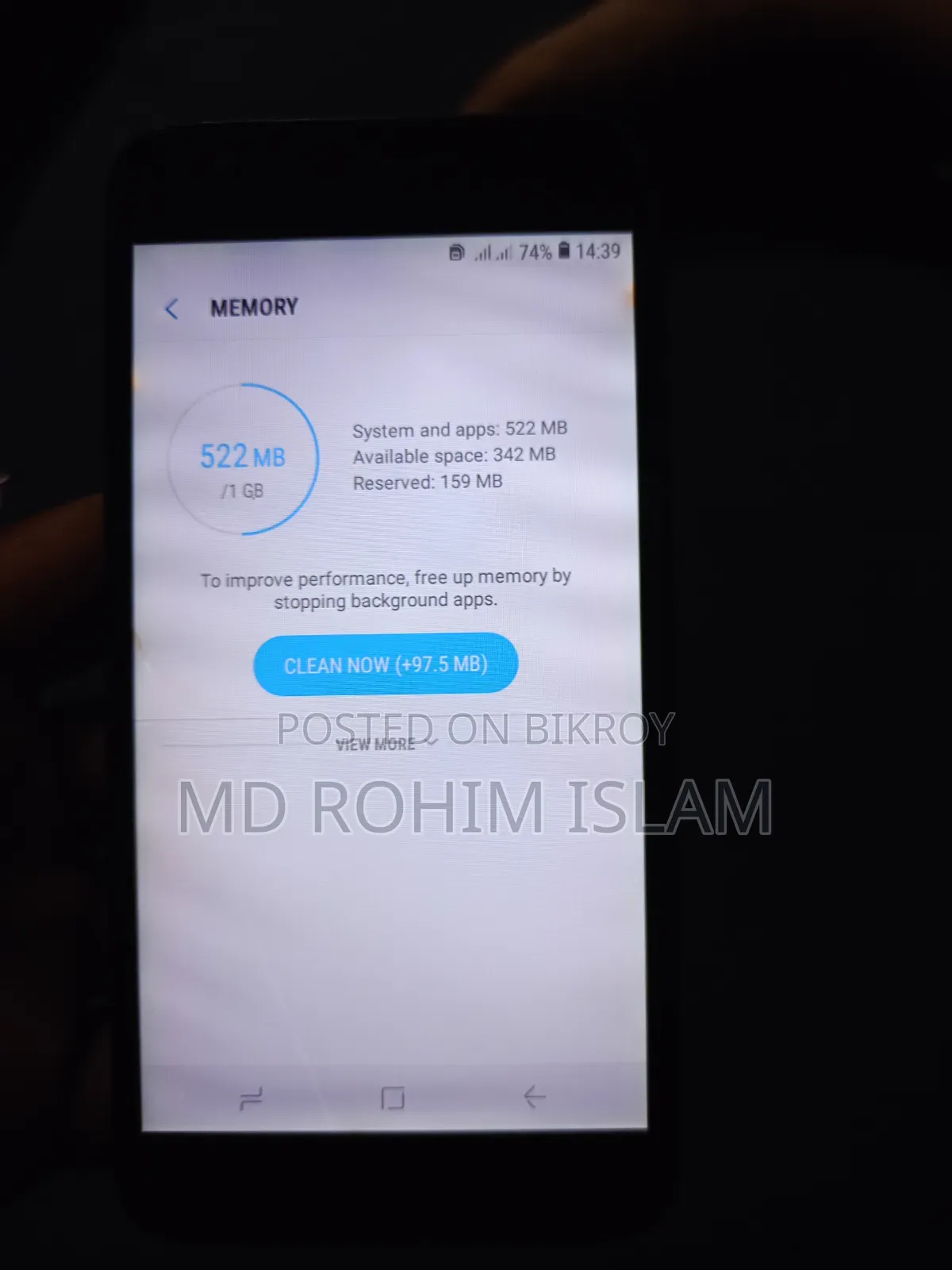 Samsung Galaxy A2 Core 16 GB Blue