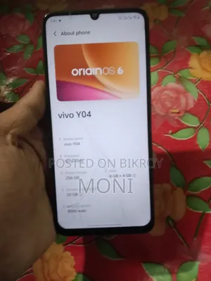 Vivo Y04 256 GB Black
