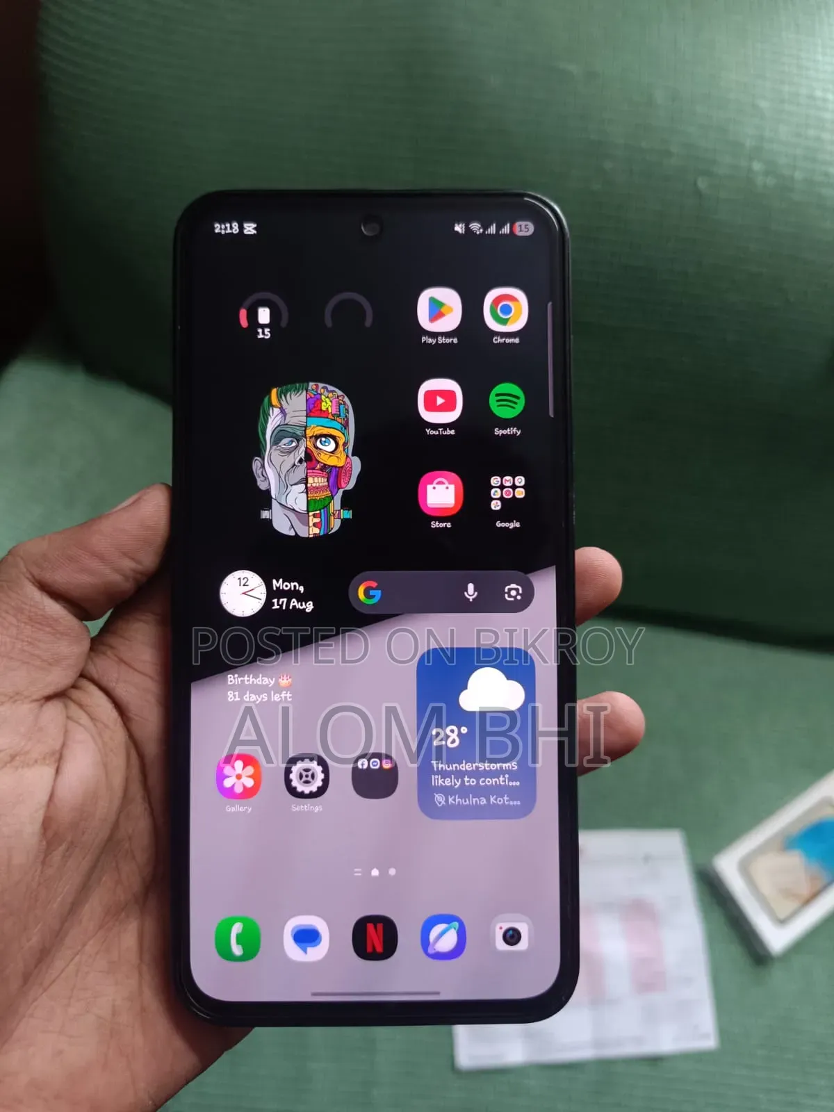 Samsung Galaxy M35 128 GB Blue