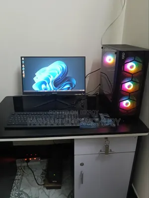 Desktop Computer 8GB AMD Ryzen 5 HDD+SSD 500GB