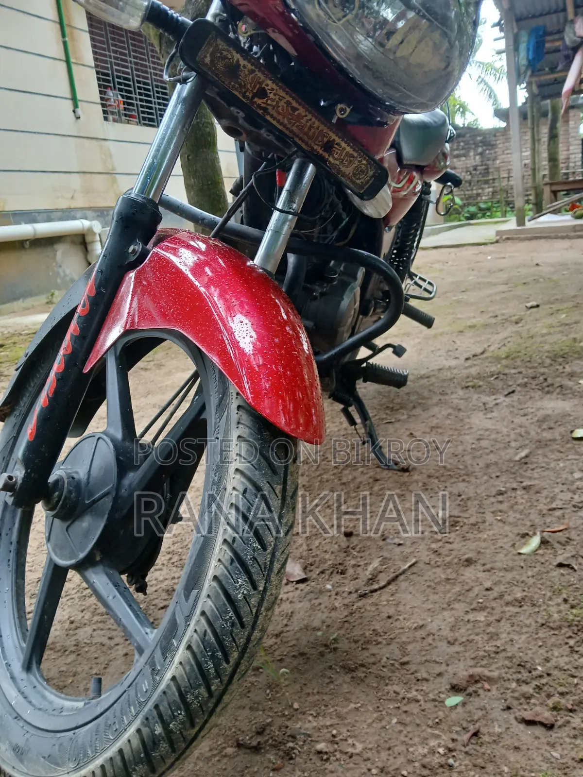 Bajaj Discover 100 2013 Red