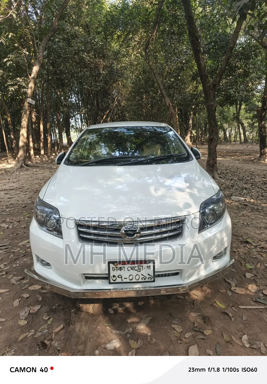 Toyota Axio 2008 White
