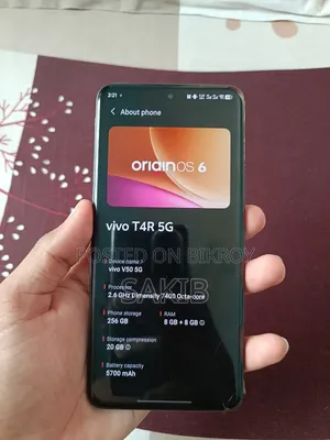 ভিভো টি৪আর ২৫৬ জিবি ব্লু