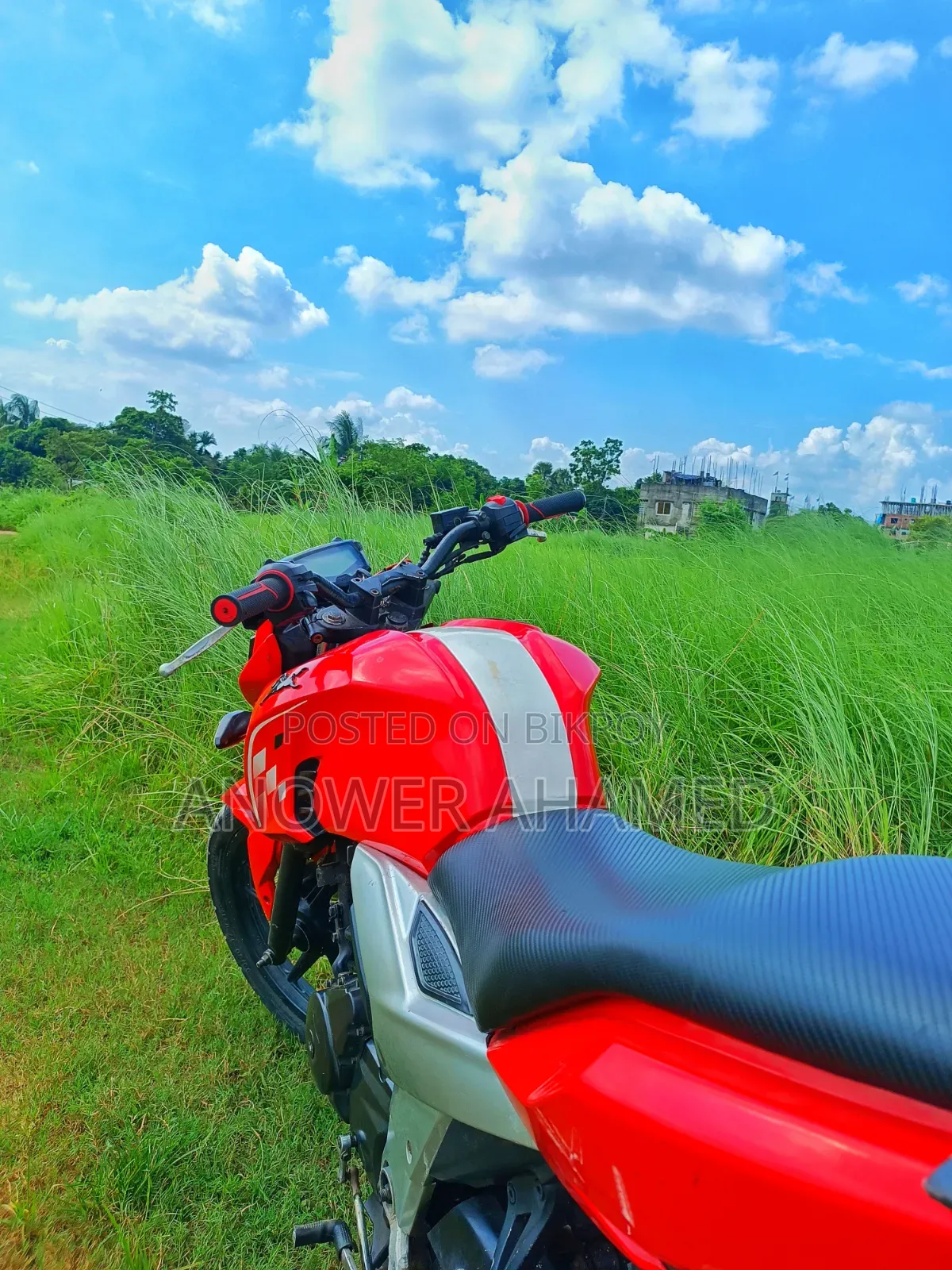 TVS Apache RTR 160 2V ABS 2019 Red