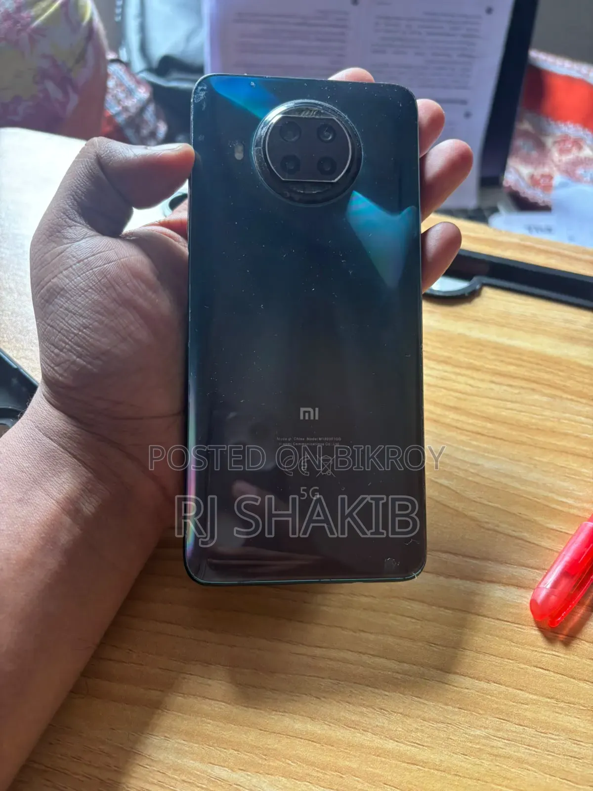 শাওমি মি ১০আই ১২৮ জিবি গ্রে