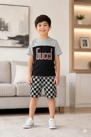 Baby Boys Premium Cotton T-Shirt Set.