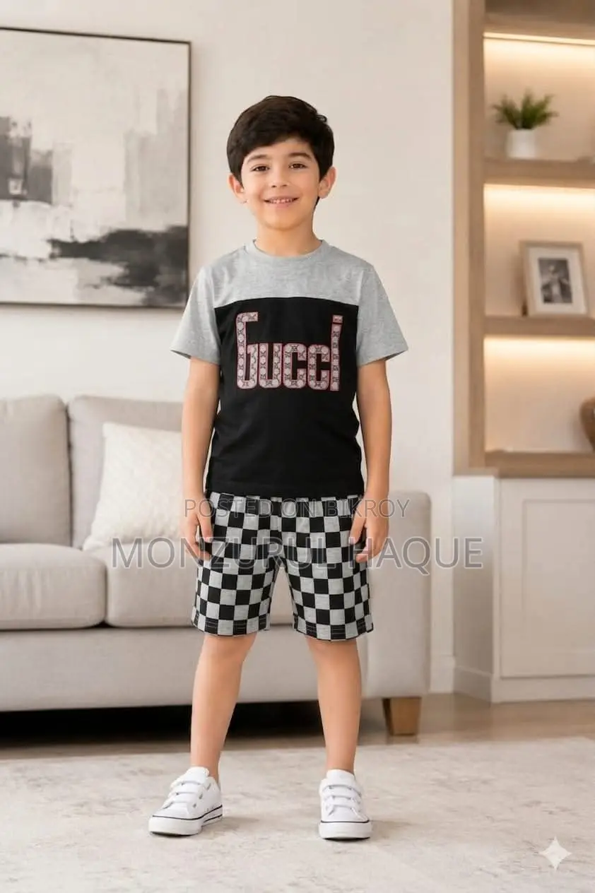 Baby Boys Premium Cotton T-Shirt Set.