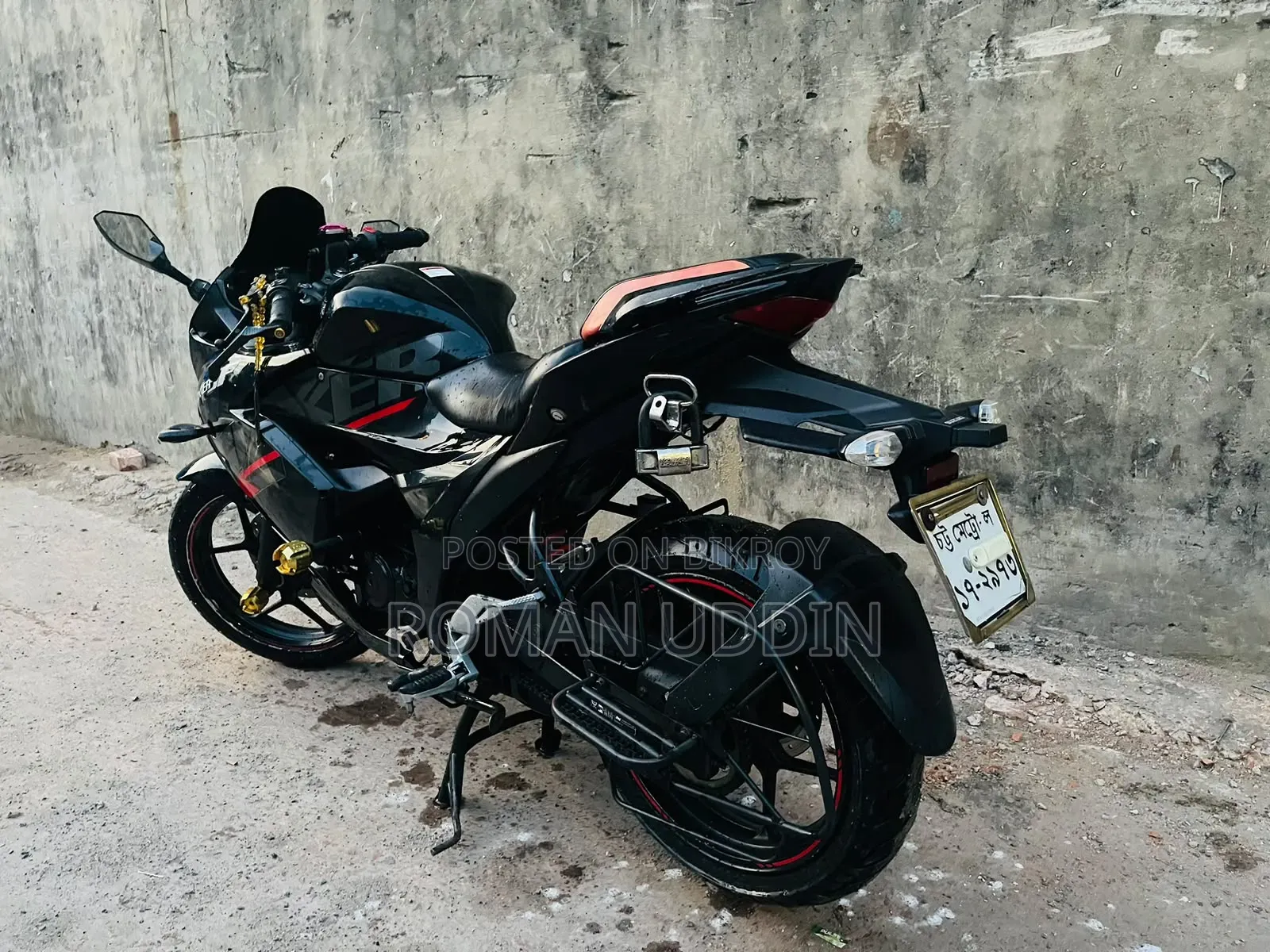 New Suzuki Gixxer SF 2021 Black