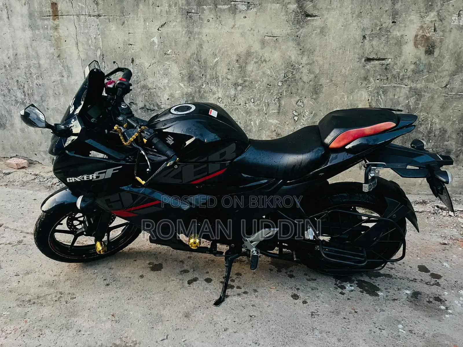 New Suzuki Gixxer SF 2021 Black