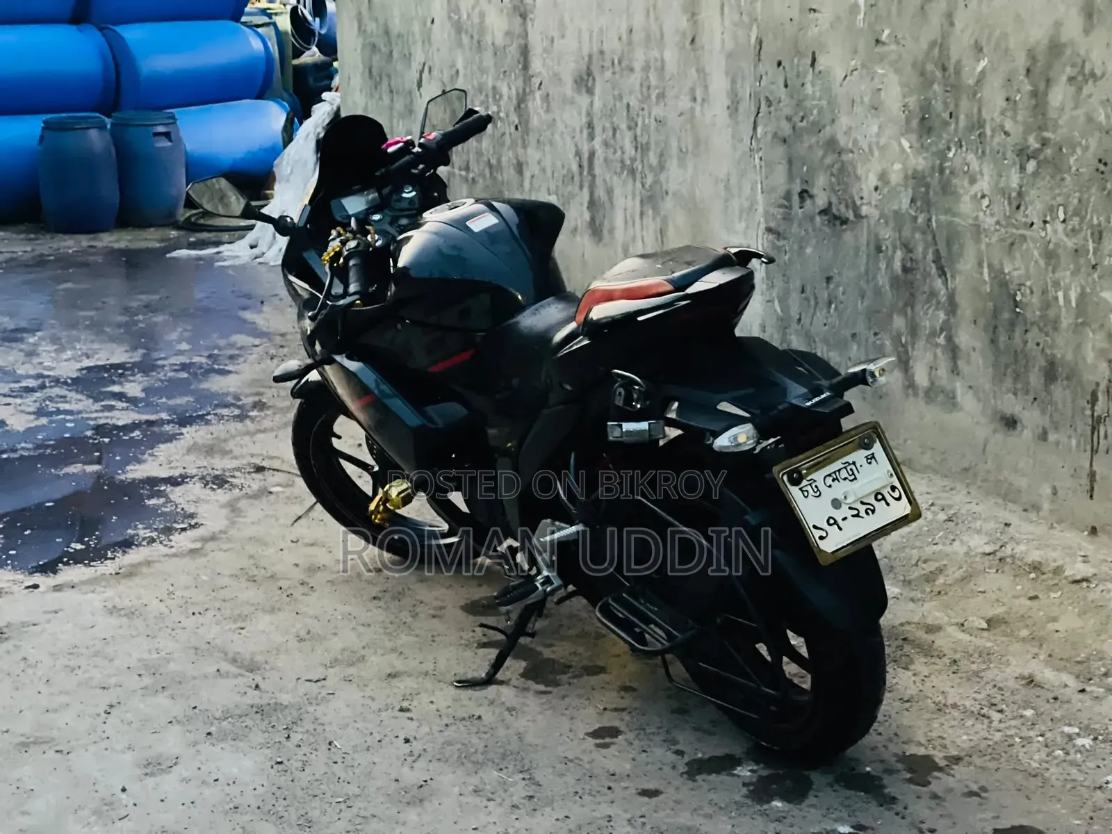 New Suzuki Gixxer SF 2021 Black