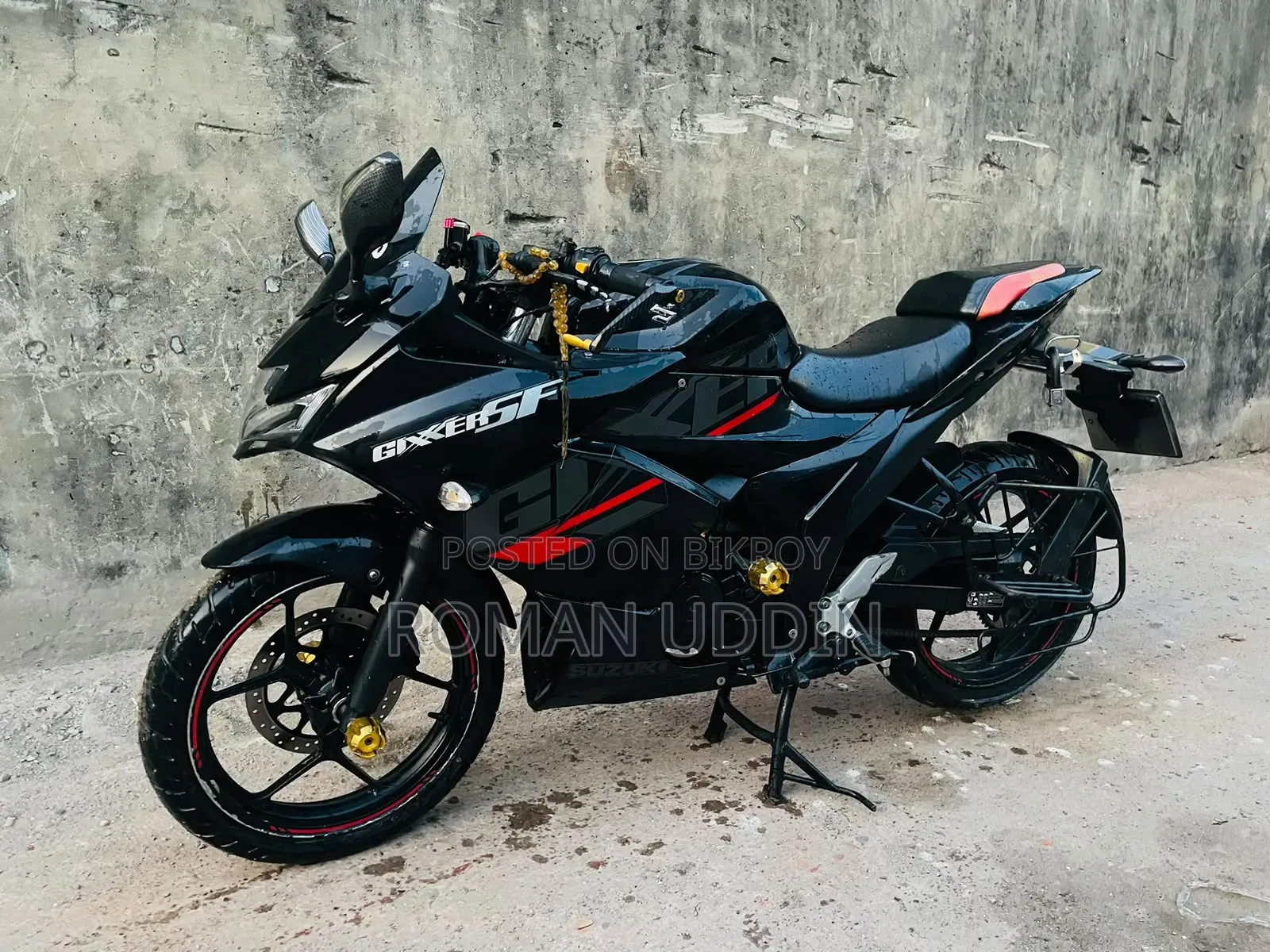 New Suzuki Gixxer SF 2021 Black