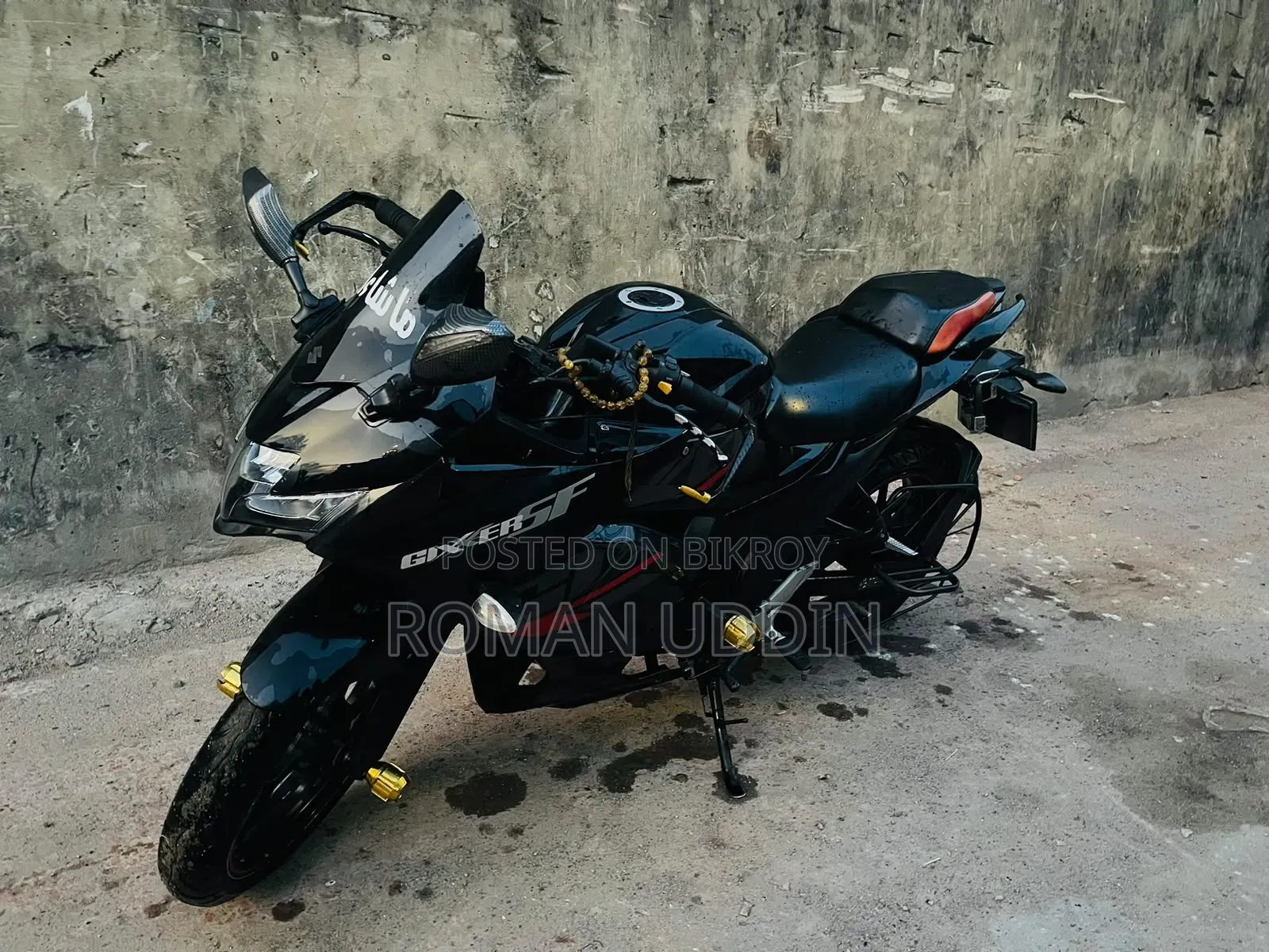 New Suzuki Gixxer SF 2021 Black