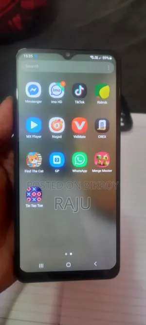 স্যামসাং গ্যালাক্সি এ১২ ৬৪ জিবি কালো