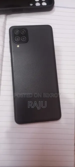 স্যামসাং গ্যালাক্সি এ১২ ৬৪ জিবি কালো