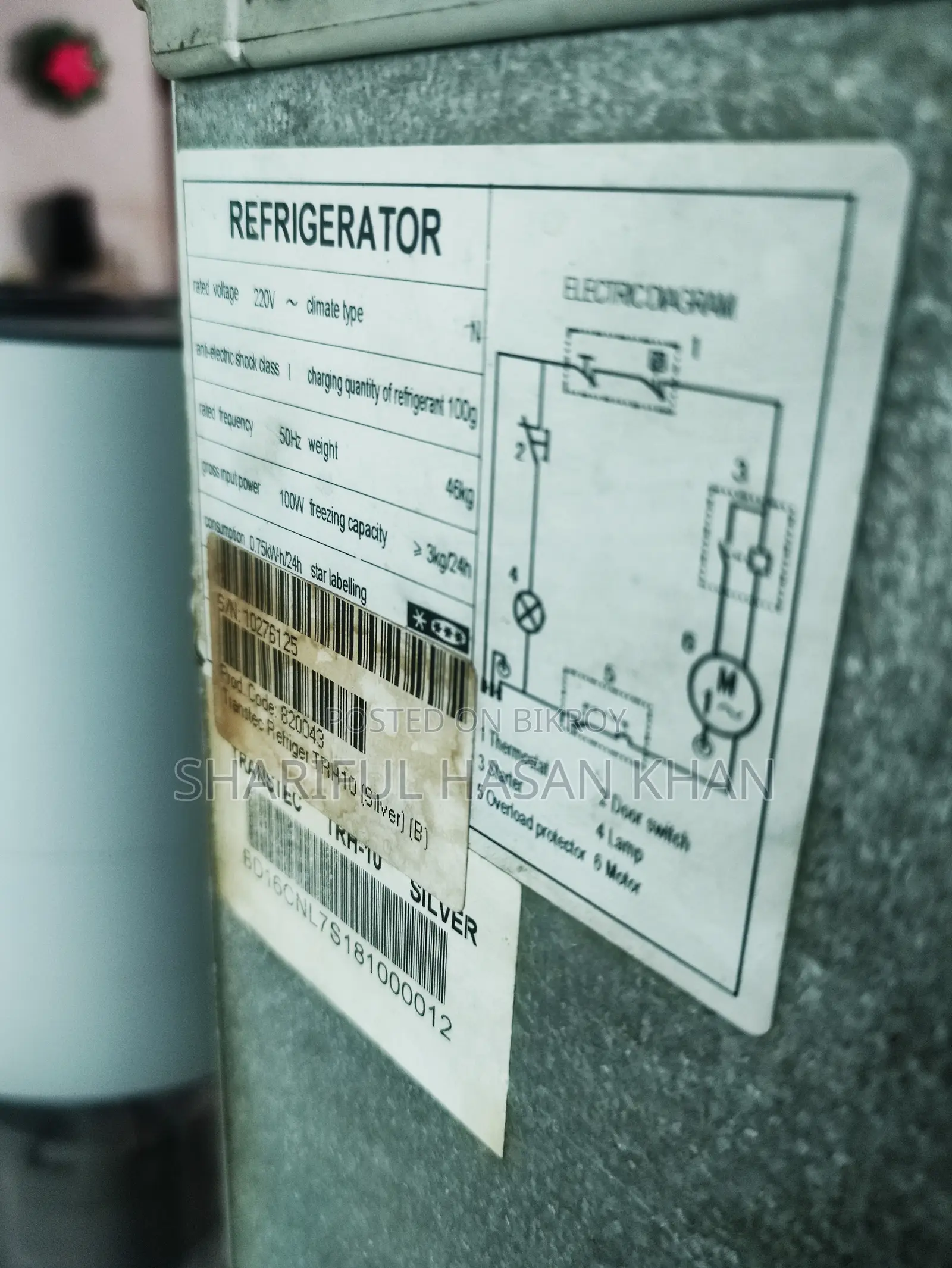 Transtek Refrigerator
