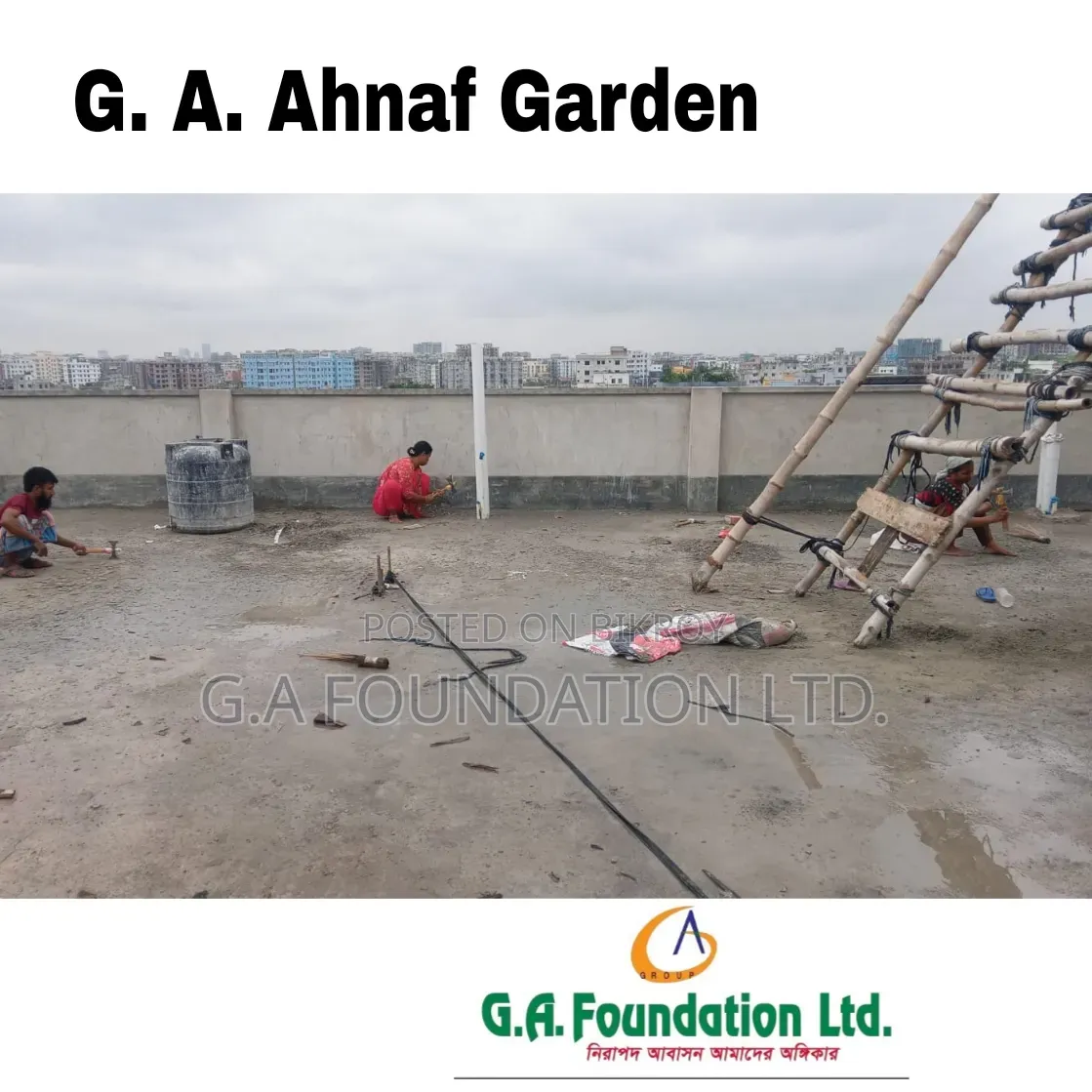 3-Bedroom Apartment in G. A. Ahnaf Garden, Mirpur for Sale