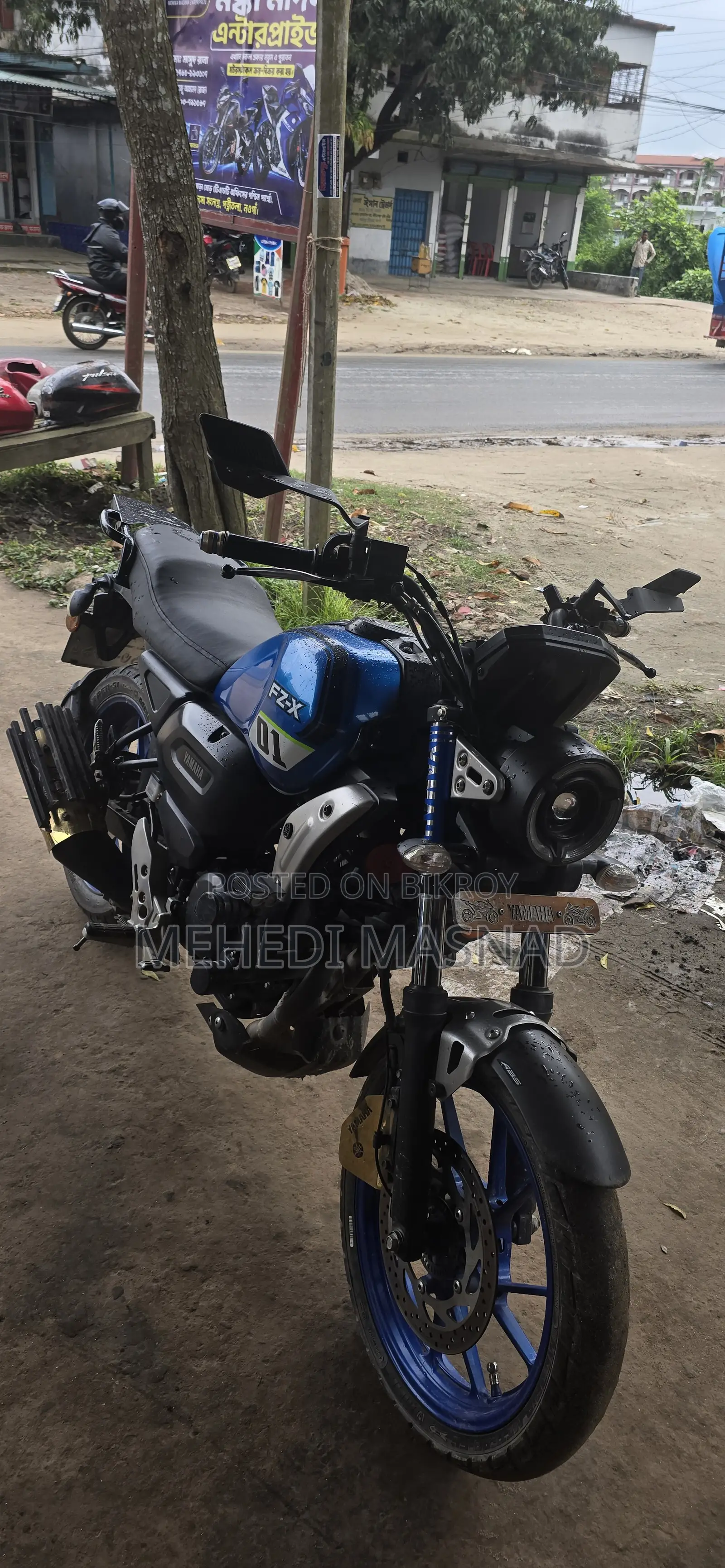 Yamaha FZ-X 2022 Blue