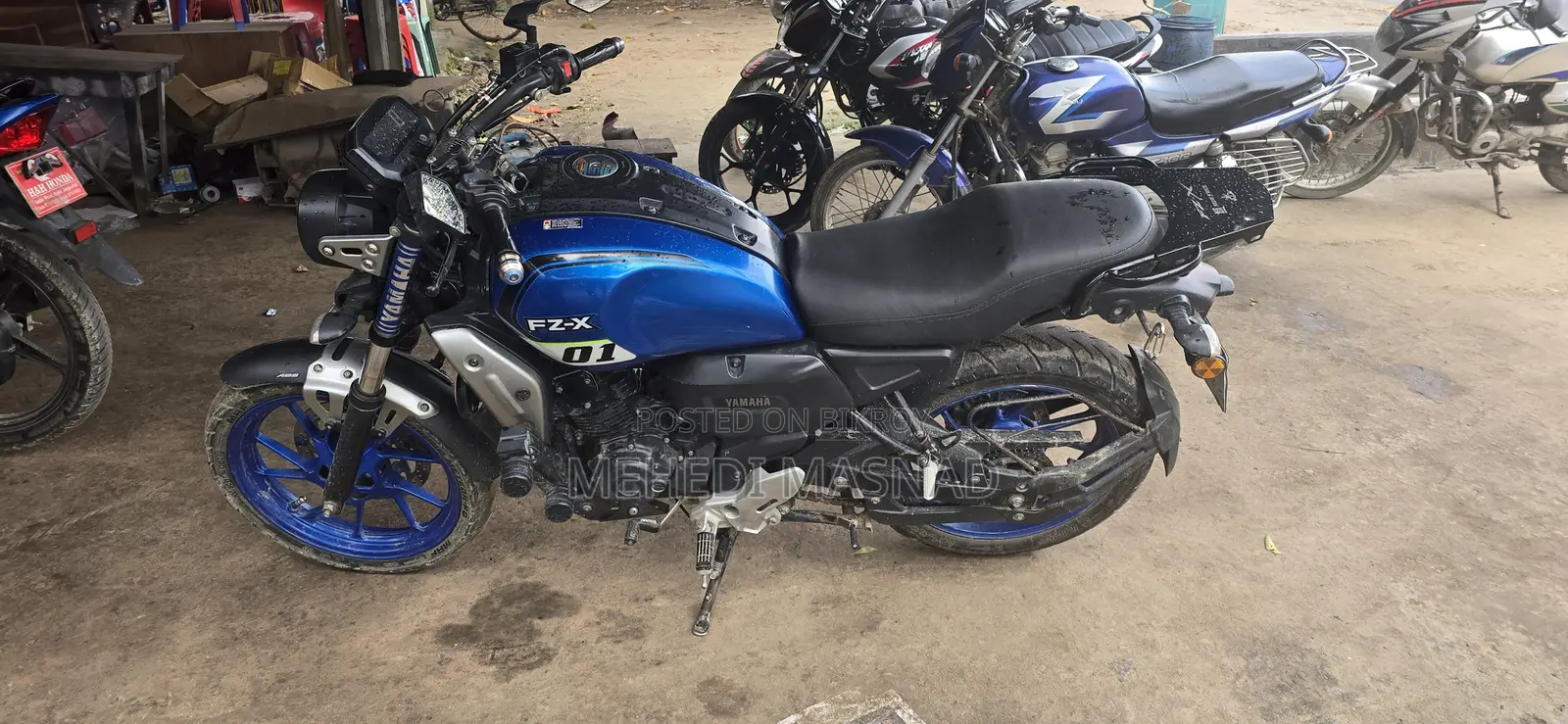 Yamaha FZ-X 2022 Blue