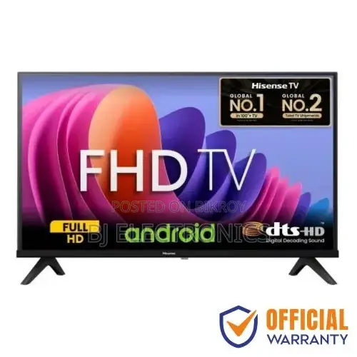 Hisense 43A4F4 43" Bezelless Smart Android FHD TV