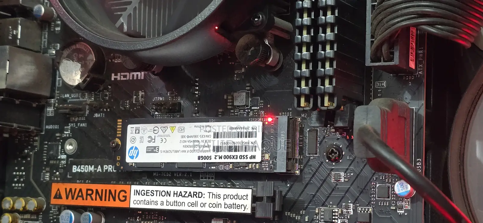 Desktop Computer 16GB AMD Ryzen 5 SSD 512GB